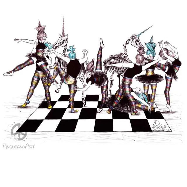 "Anguiano Chess, created this in 2012 :)", a piece by Anguiano Art from the Instagram archive