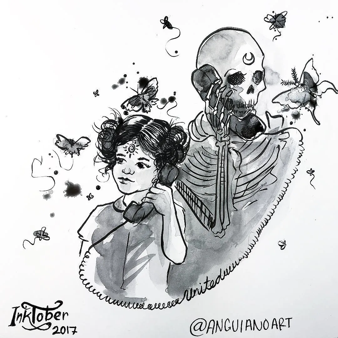Day 29: United... contact the dead with the landline!! . —�—�—�—�—�—