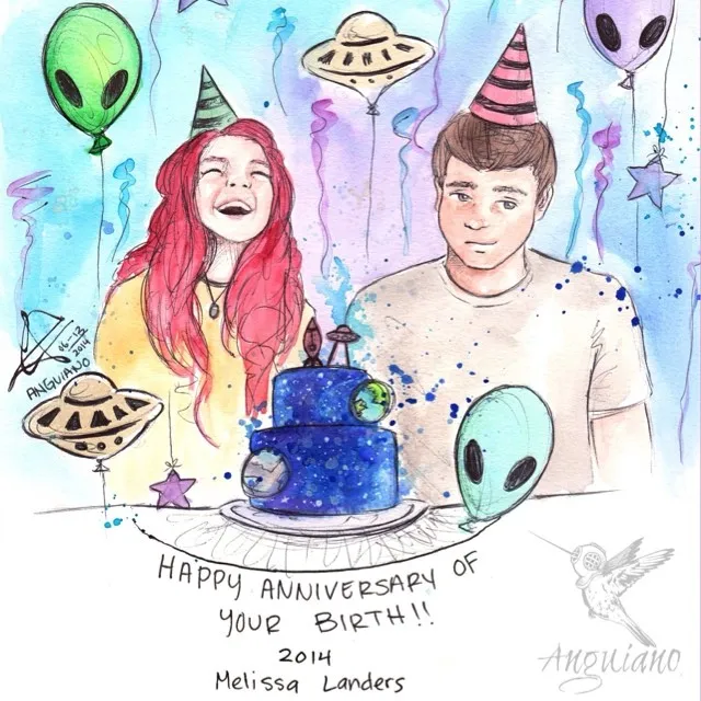 Happy Birthday to one of my favorite authors who has inspired me!! If you haven't read Alienated you're missing out on sexy L'eihr aliens like Aelyx!! Happy happy anniversary of your birth!!