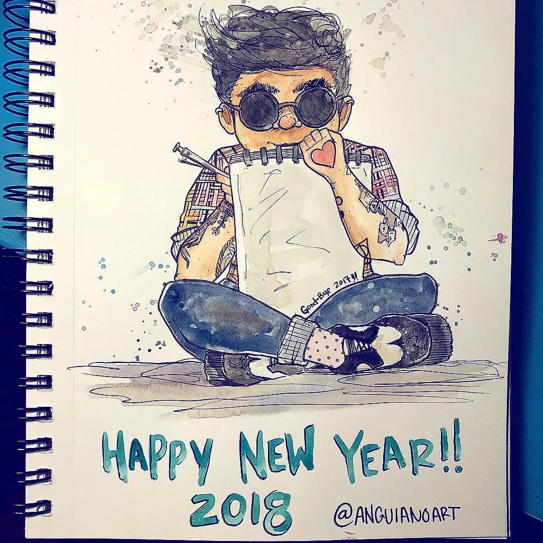Happy New Year Everyone 2018!!! I hope your dreams come true!!! ‍