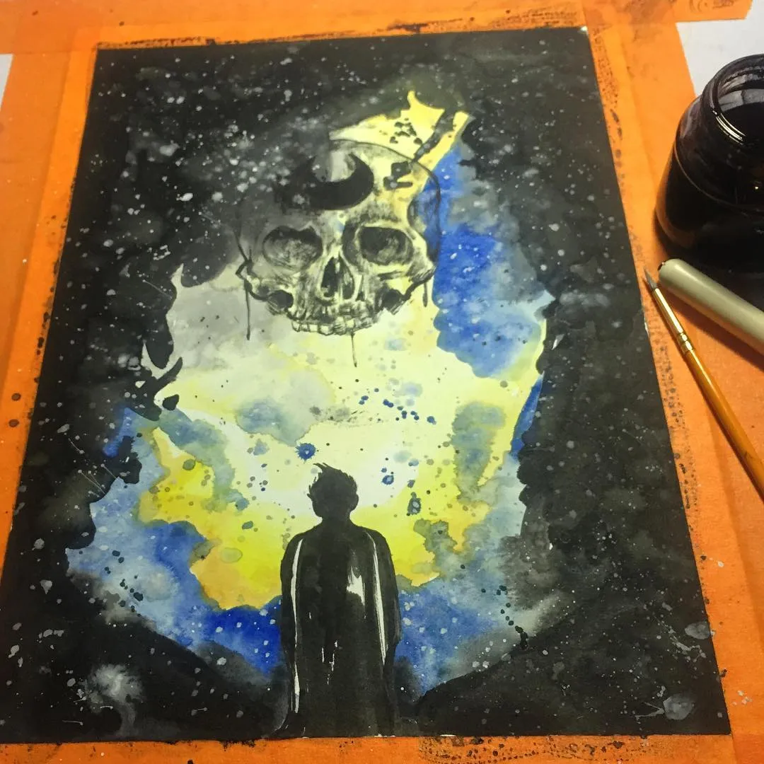 "It was with you that the darkness arrived."