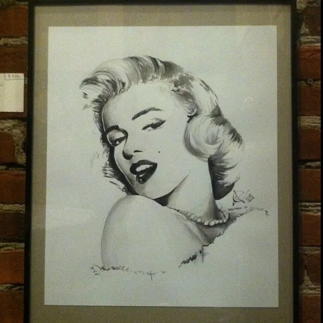 Marilyn Monroe, one of my inspirations and idols