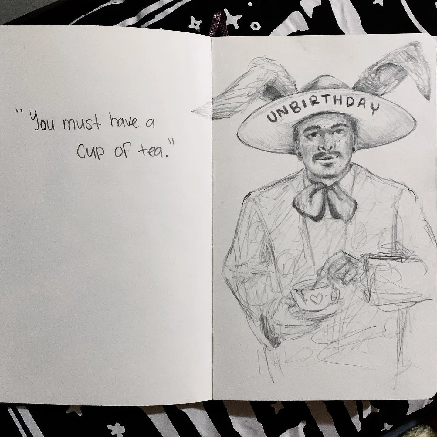 “No room! No room!!” One of my favorite characters from Alice in Wonderland