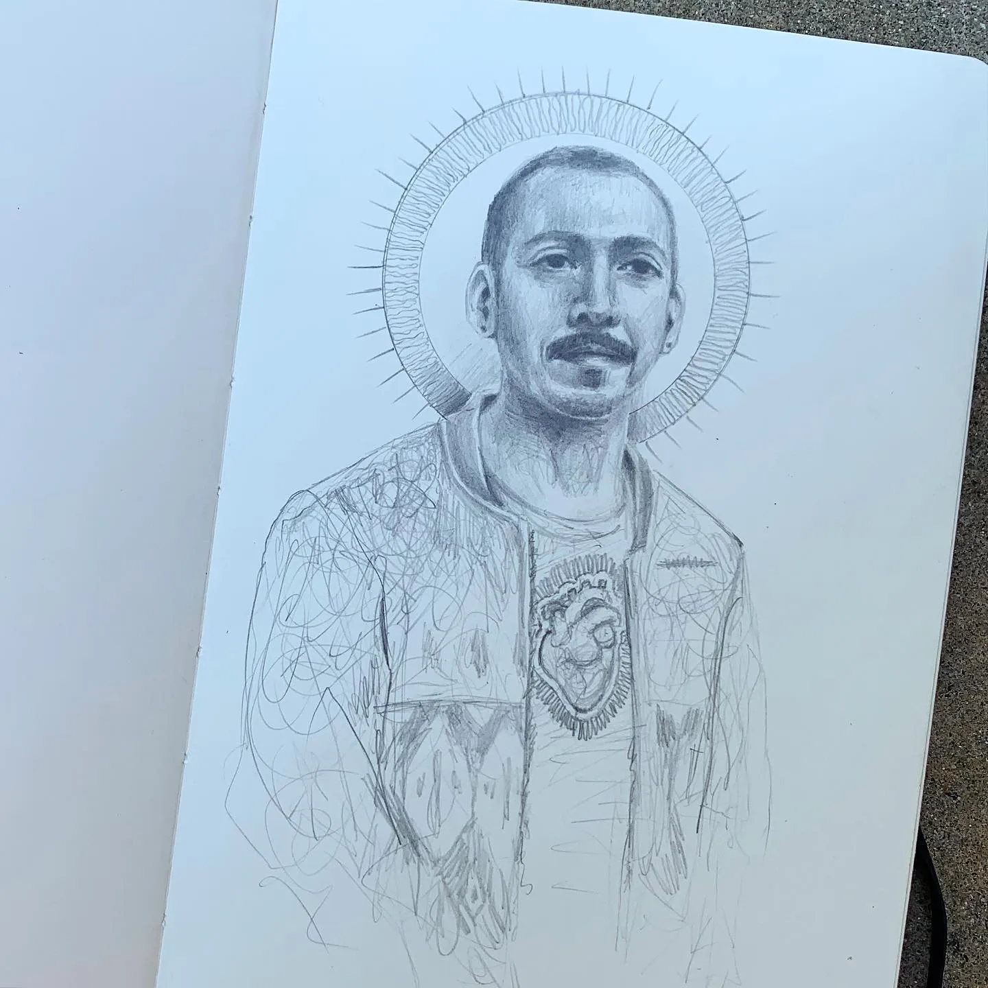 is one of my inspirations. His work is very inspiring and I love everything he does. He is an amazing artist and his work is phenomenal his IG stories are also amazing and he sometimes shares recipes check out his work!!