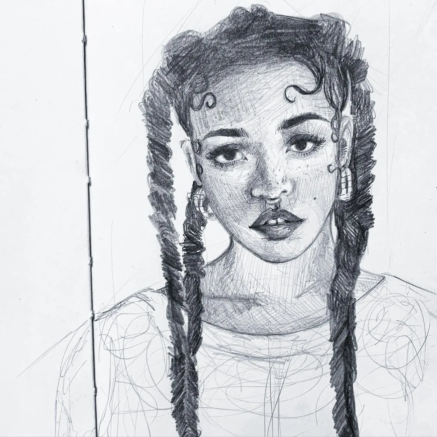 sketch of one of my idols