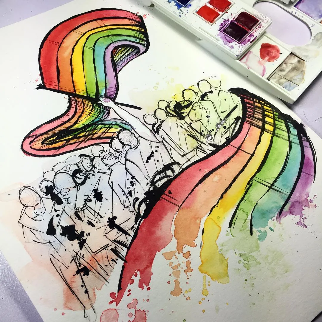 Stand up for love, freedom, and the safety of everyone. This world still has a long way to go, but never stop fighting. Even when it feels hopeless, we have to never give up!! Remember all those lives that were lost and the lives that we keep losing. For Orlando, together in unity, fighting until the end, stay strong!!!