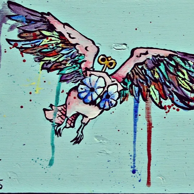 Toy Owl, art show will run until the end of January at Spiral Muse Gallery