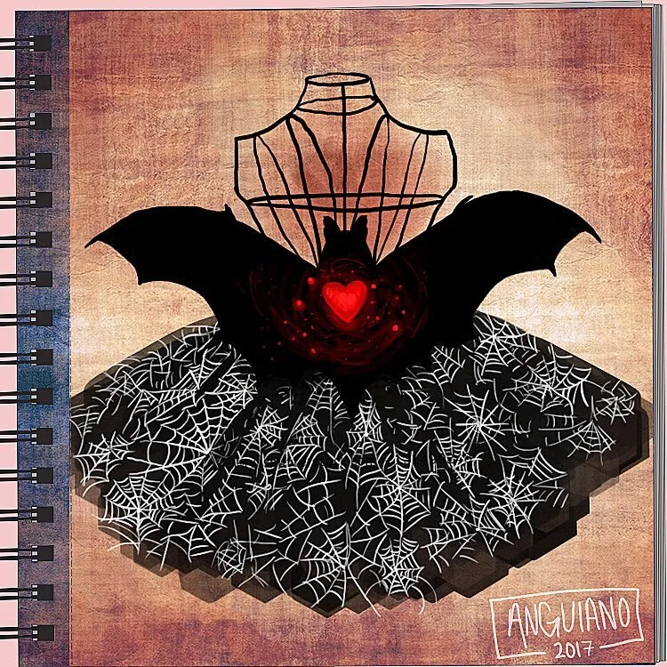 "Tutu", a piece by Anguiano Art from the Instagram archive