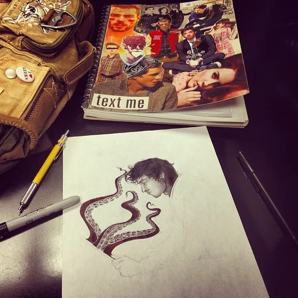 "Untitled (2013-01-13)", a piece by Anguiano Art from the Instagram archive