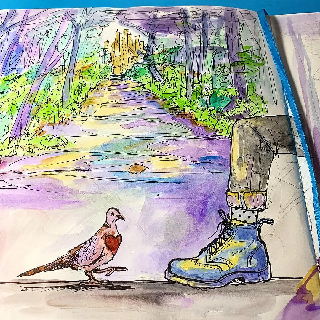 "Untitled (2019-02-06)", a piece by Anguiano Art from the Instagram archive